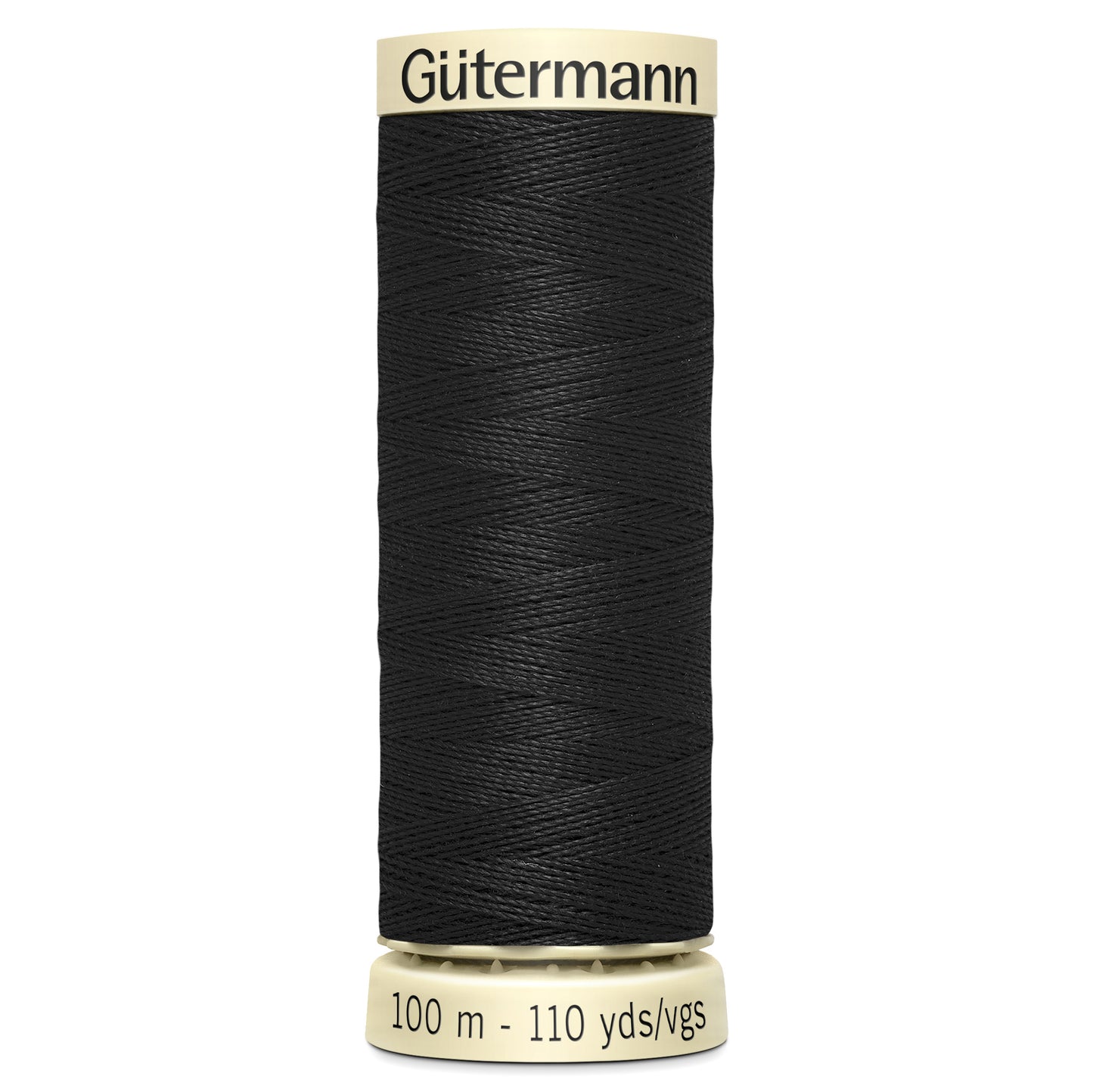 Gutermann Black Sew All Thread 100m (000)