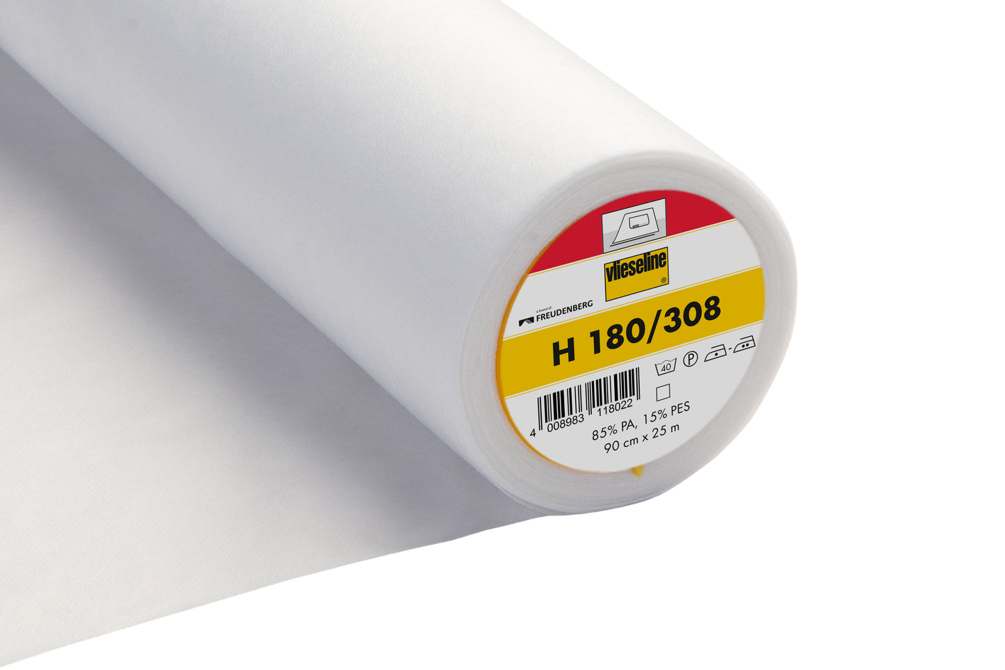 Vilene Easy Fuse Ultra Soft Iron on Lightweight Interfacing White