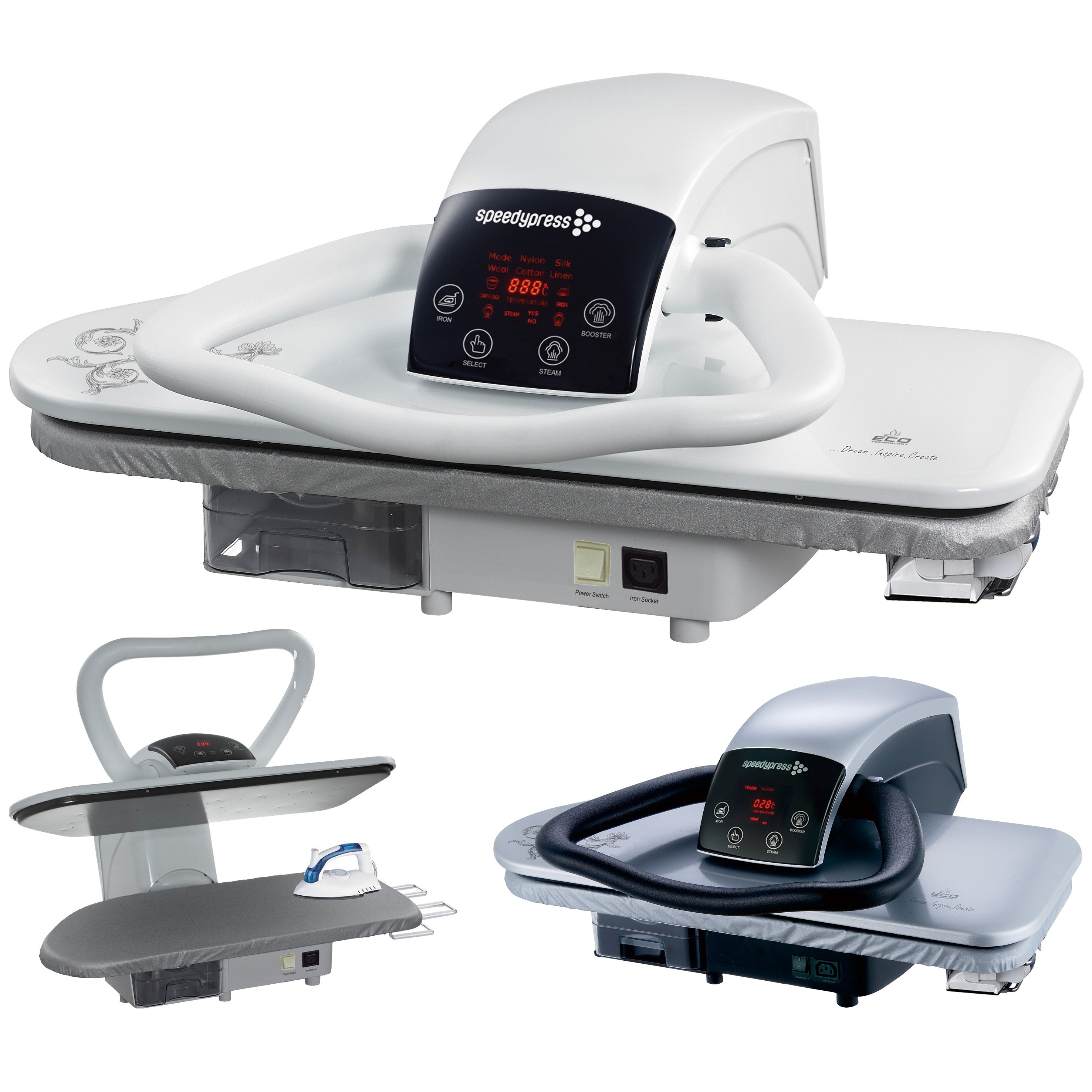 71HD Steam Ironing Press 68cm Professional Heavy Duty With Iron 71hd-steam-ironing-press-68cm-professional-heavy-duty-with-iron