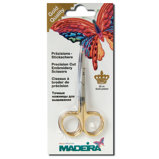 Madeira Double Curved Embroidery Scissor
