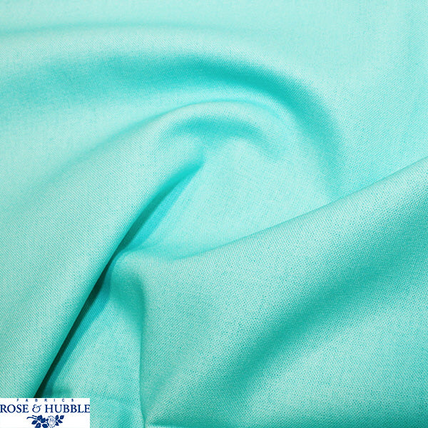 100% Cotton Aqua