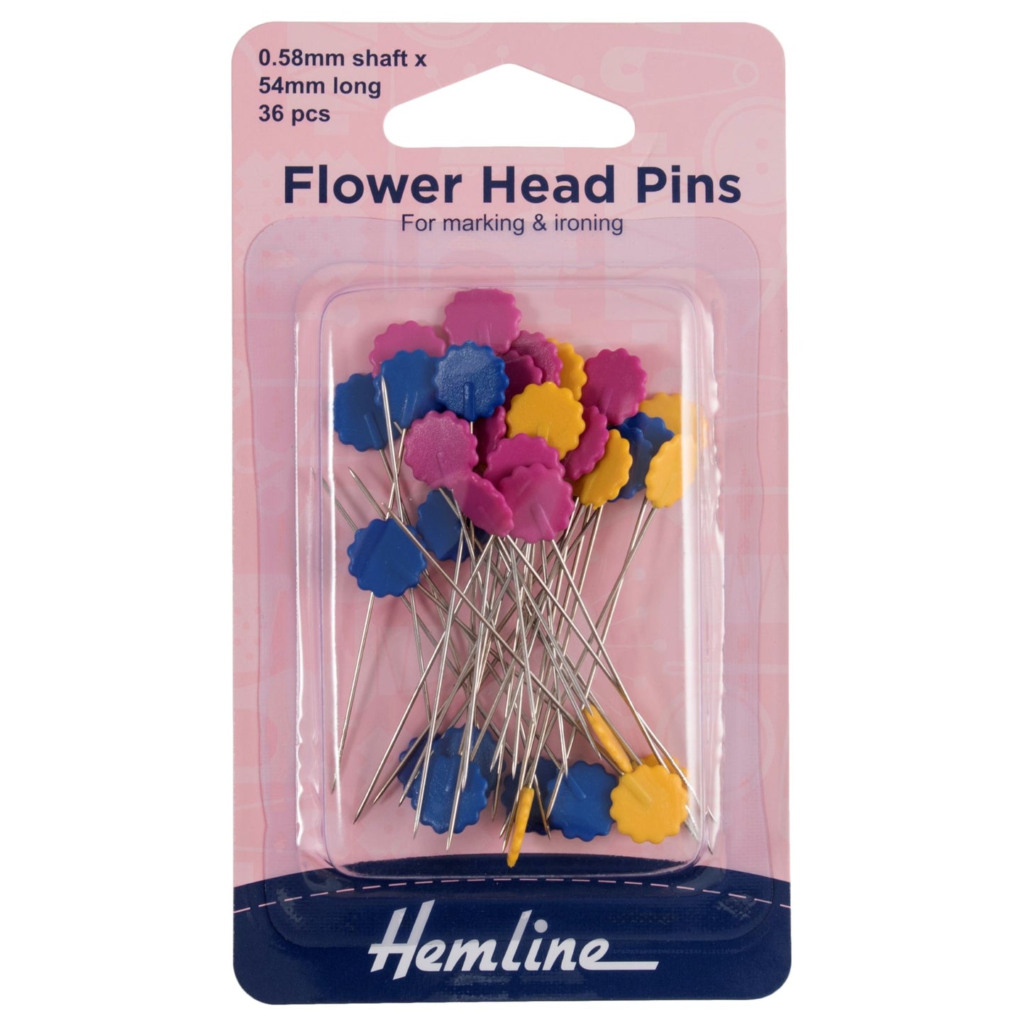 Flower Head Pins