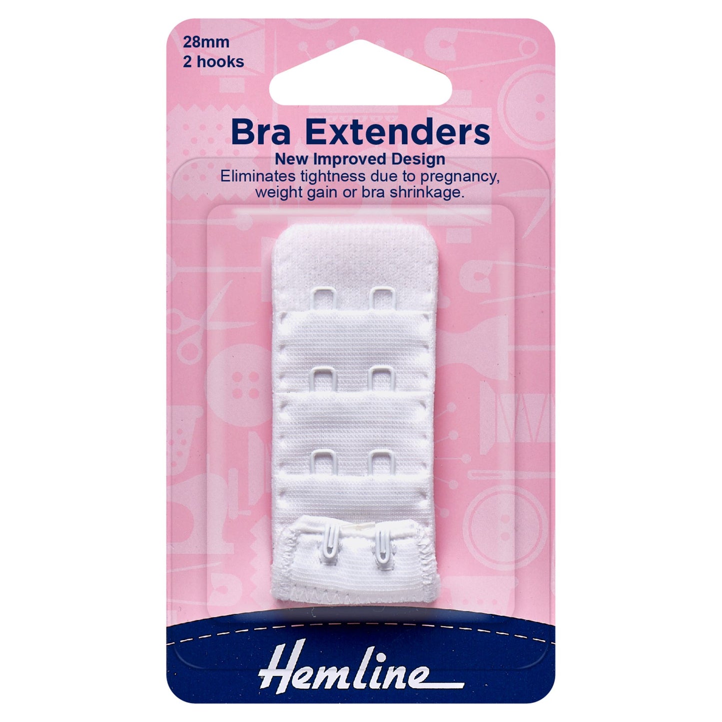 Bra Extender 28mm 2 hooks