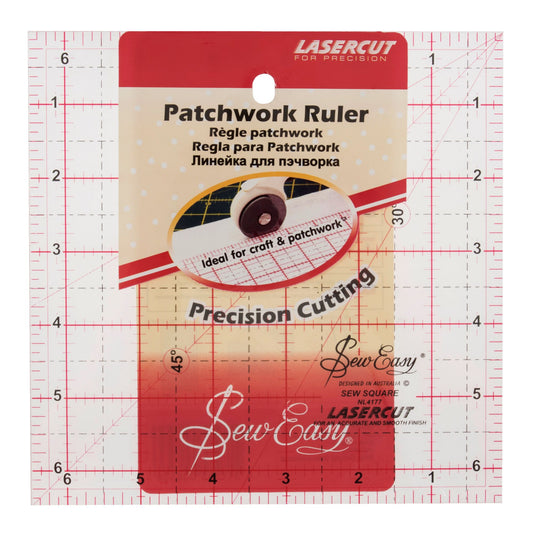 Patchwork ruler 6.5 x 6.5"
