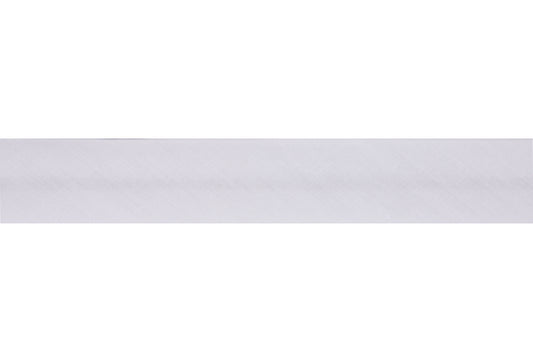Bias Binding: Polycotton 12mm White