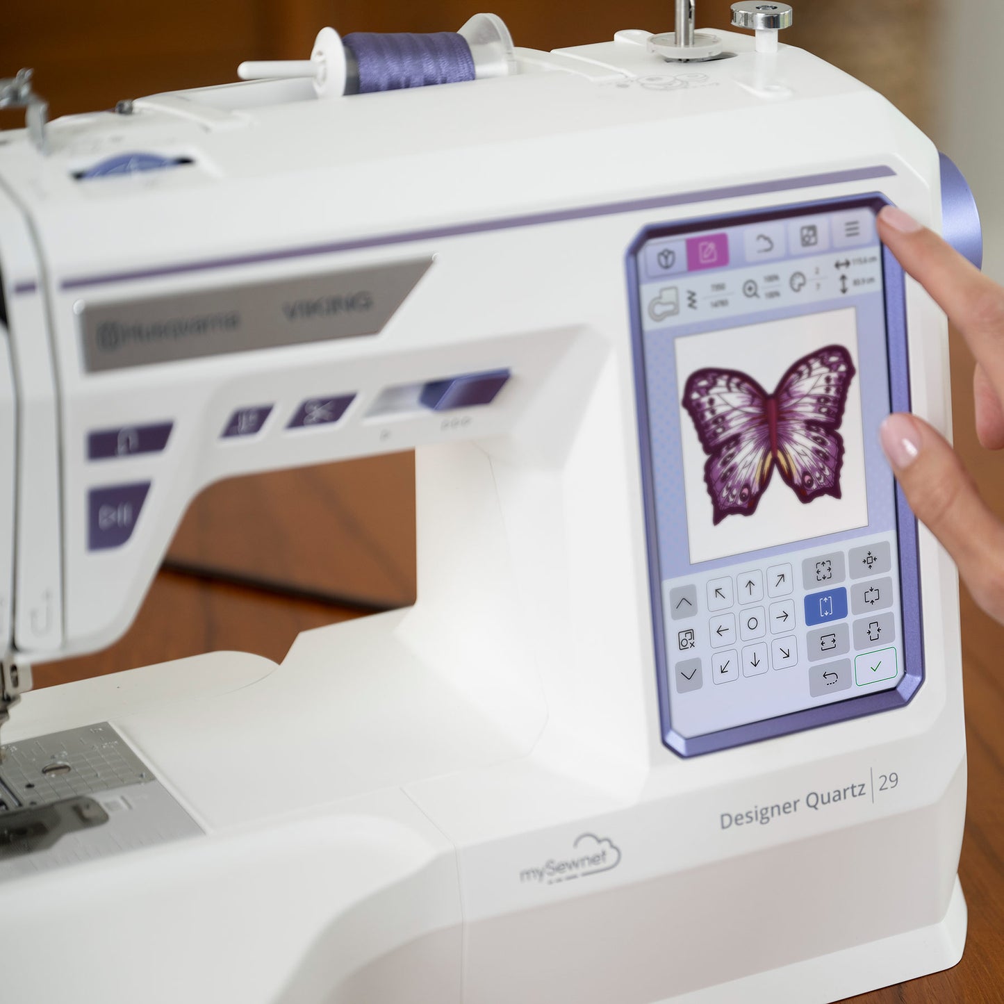 Husqvarna Designer Quartz 29 Sewing and Embroidery Machine