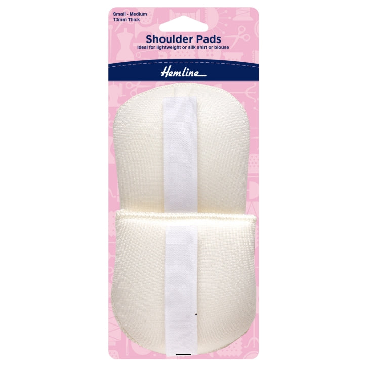 Shoulder Pads - Small White