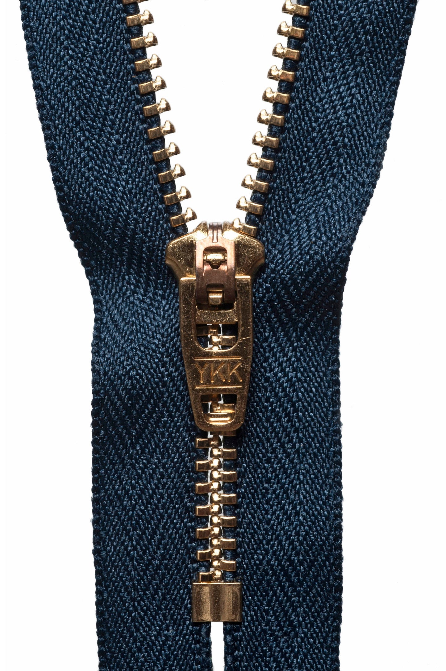 Brass Jeans Zip: 15cm or 6": Various colours.