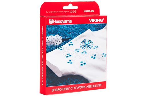 Husqvarna Embroidery Cutwork Needle Kit