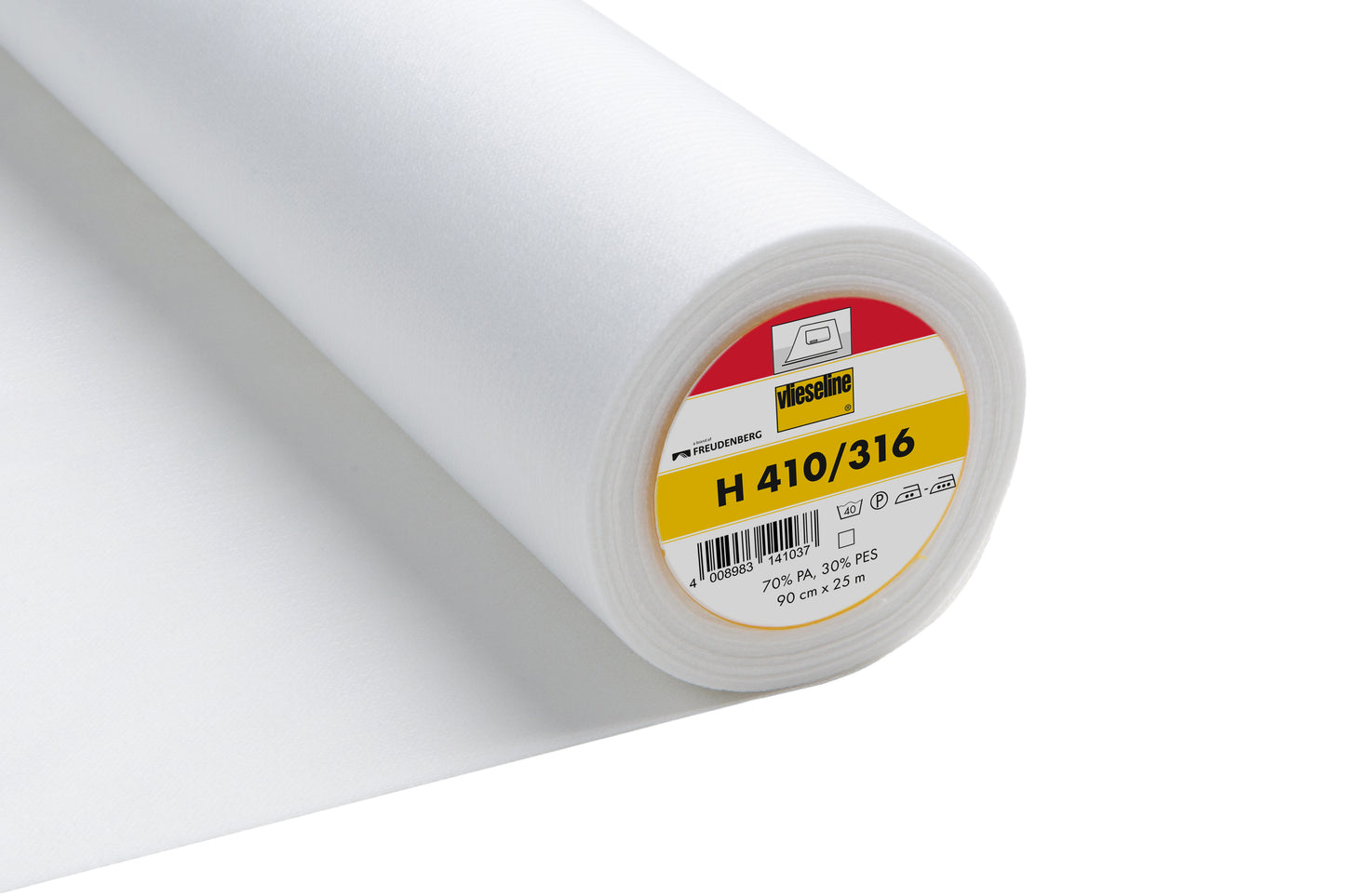 Vilene Easy Fuse Ultra Soft Iron on Heavy Interfacing White