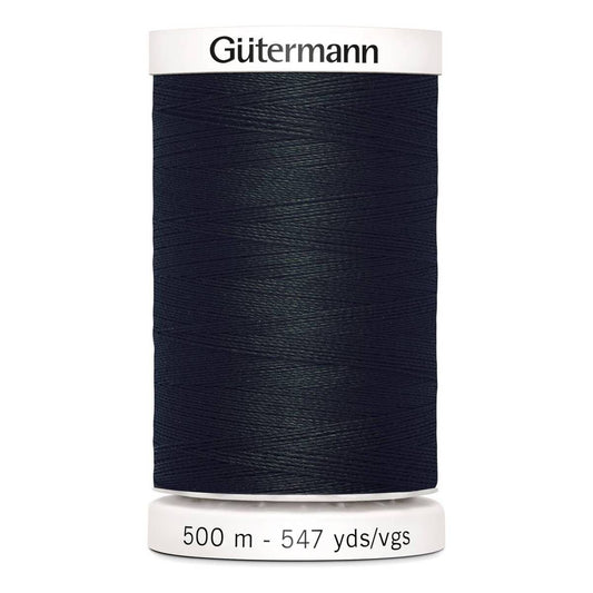 Gutermann Black Sew All Thread 500m (000)