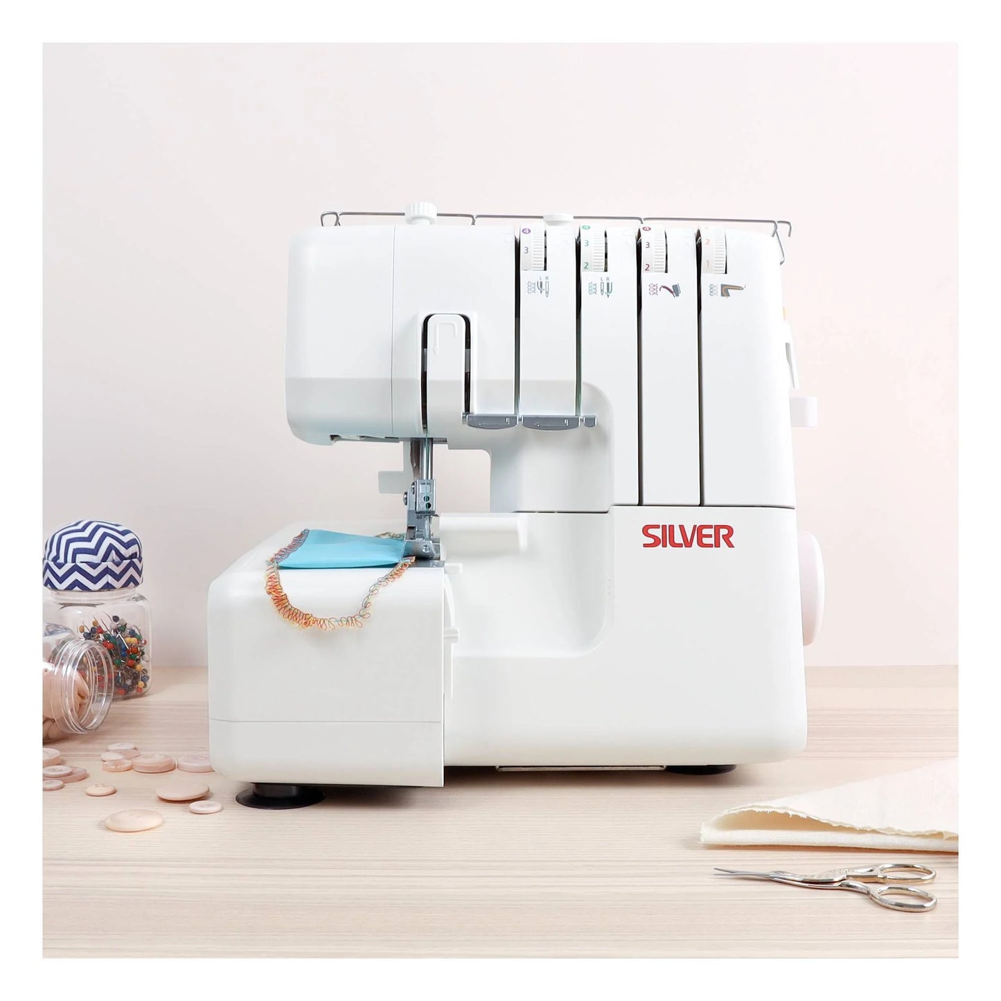 Silver 721D Overlocker