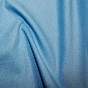 100% Cotton Cyan