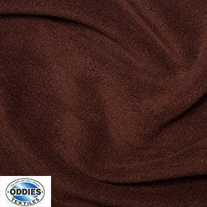 Plain AntiPil Fleece Brown