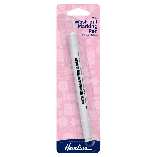 White Wash Out Marking Pen