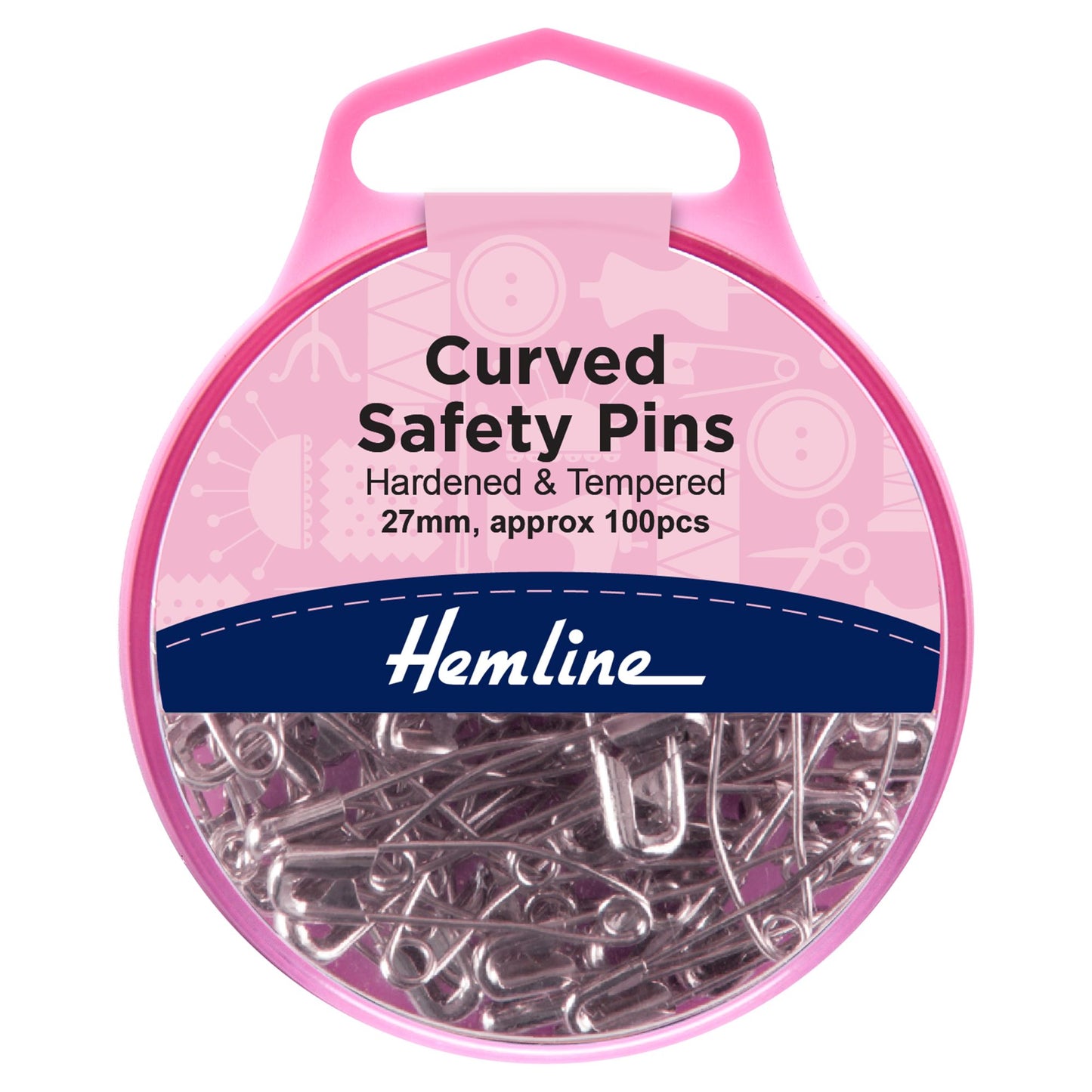Curved Safety Pins size 0