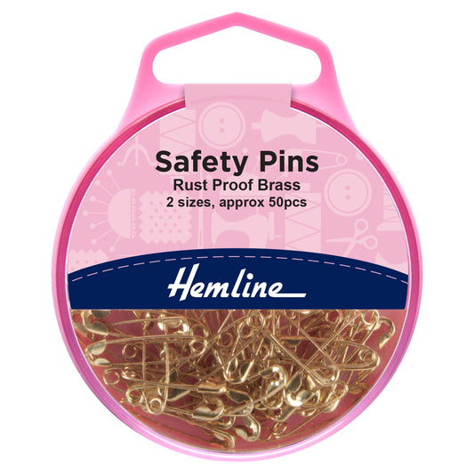 Safety Pins Gold