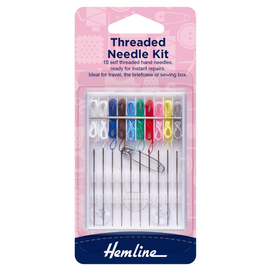 Threaded needle kit