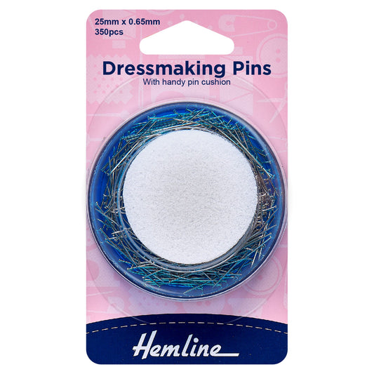 Dressmaking Pins with Cushion