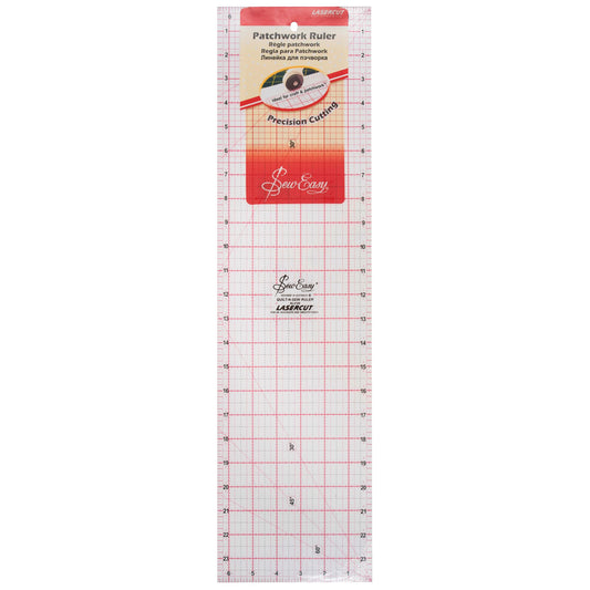 Patchwork ruler 24 x 6.5"