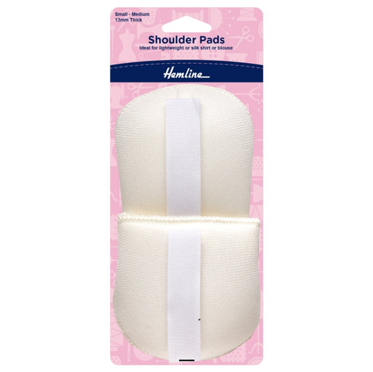 Shoulder Pads - Small White