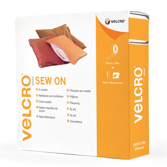 Velcro: Sew-On: 10m x 20mm