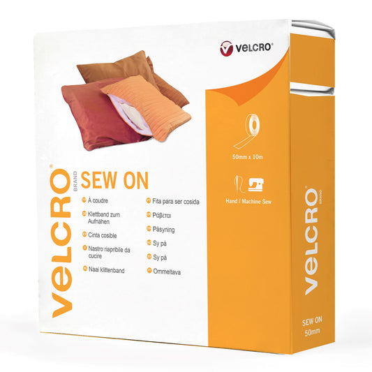Velcro: Sew-On: 10m x 50mm