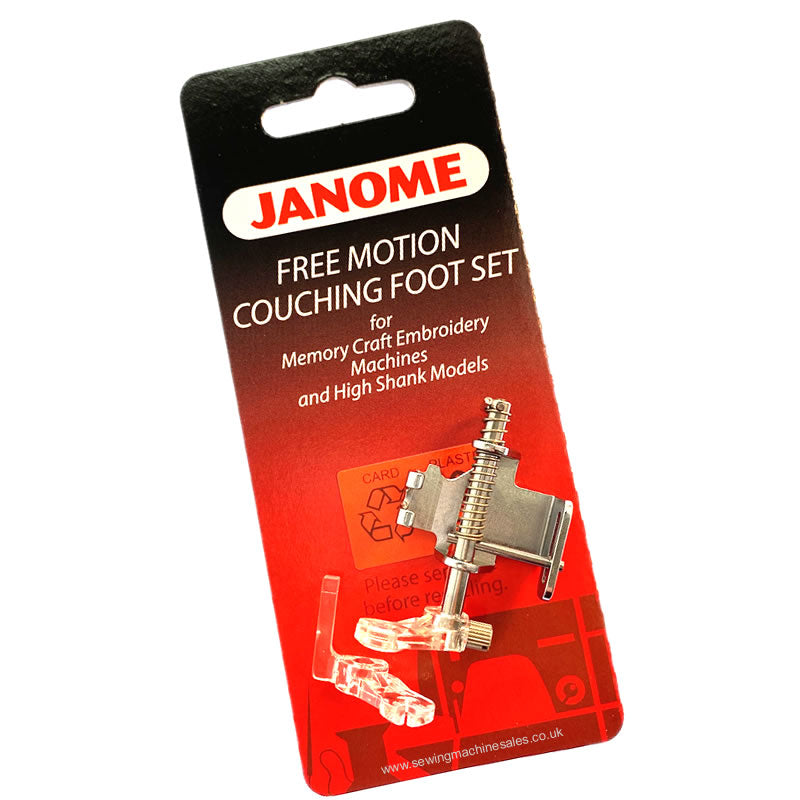 Janome Free Motion Couching Foot Set