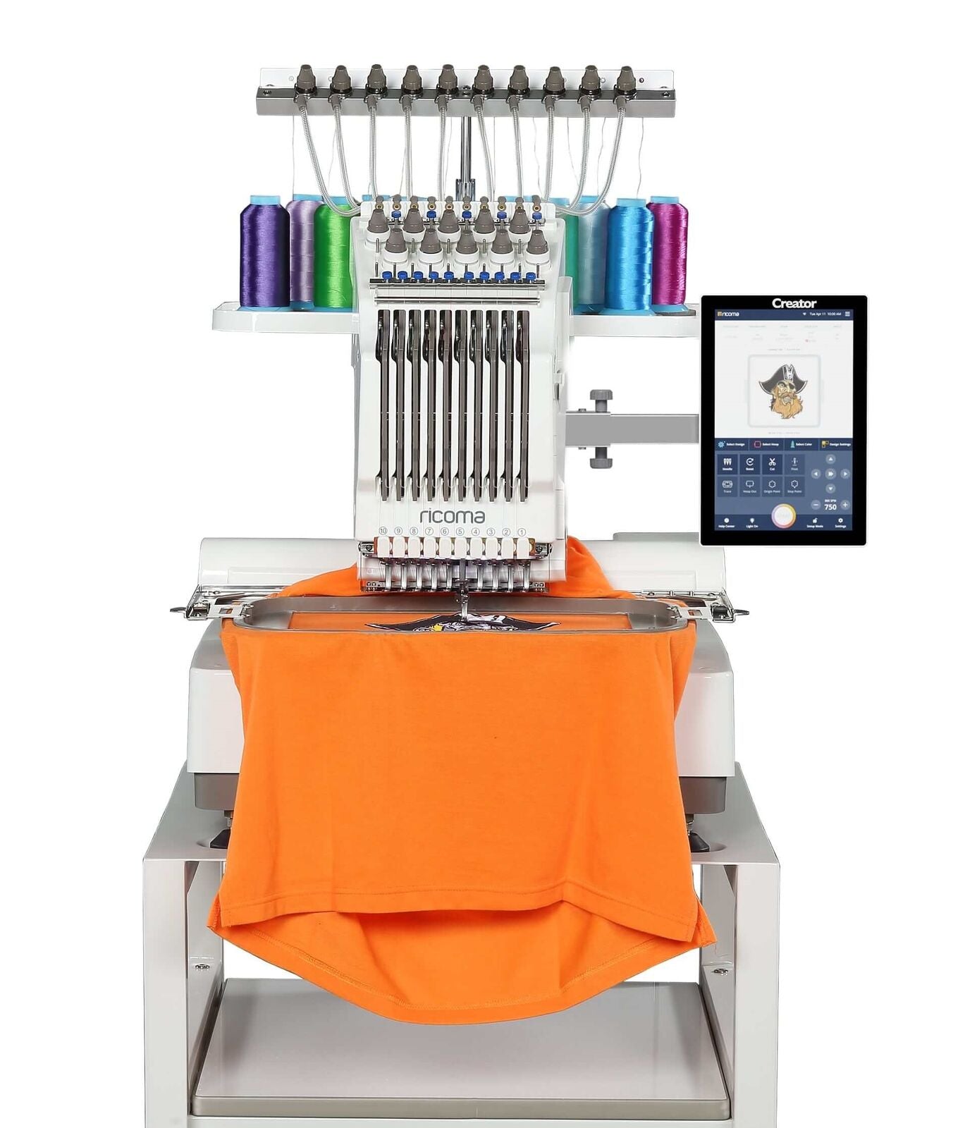 Ricoma EM1010-10s Embroidery Machine