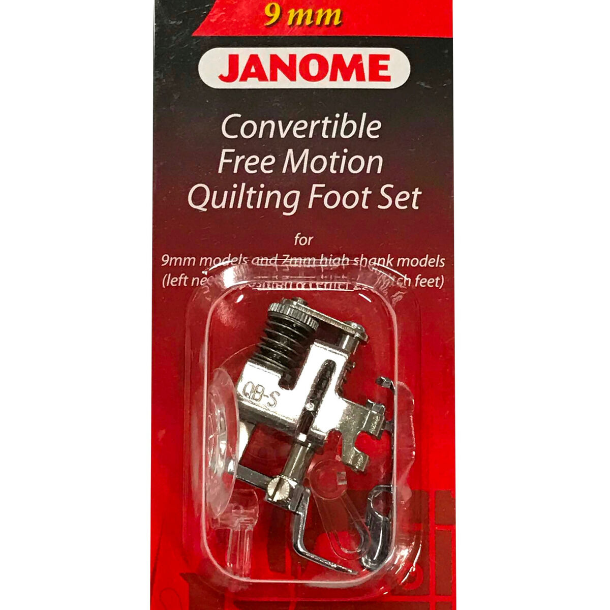 Janome Convertible Free Motion Quilting Foot Set Cat D