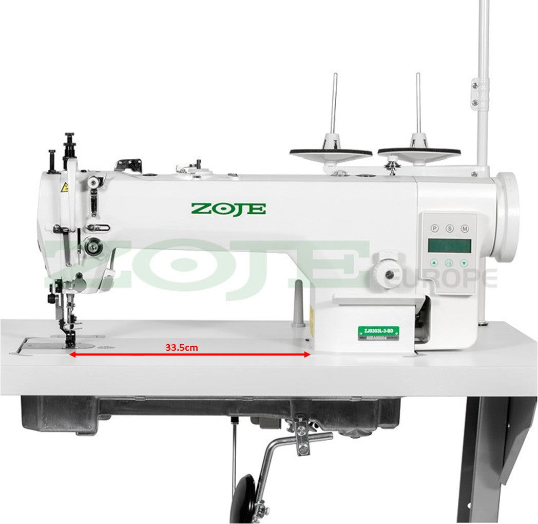 Zoje ZJ0303L-3-BD walking foot machine with 33cm arm – Pembertons