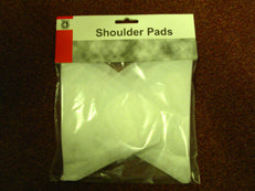 Shoulder Pads - Small White